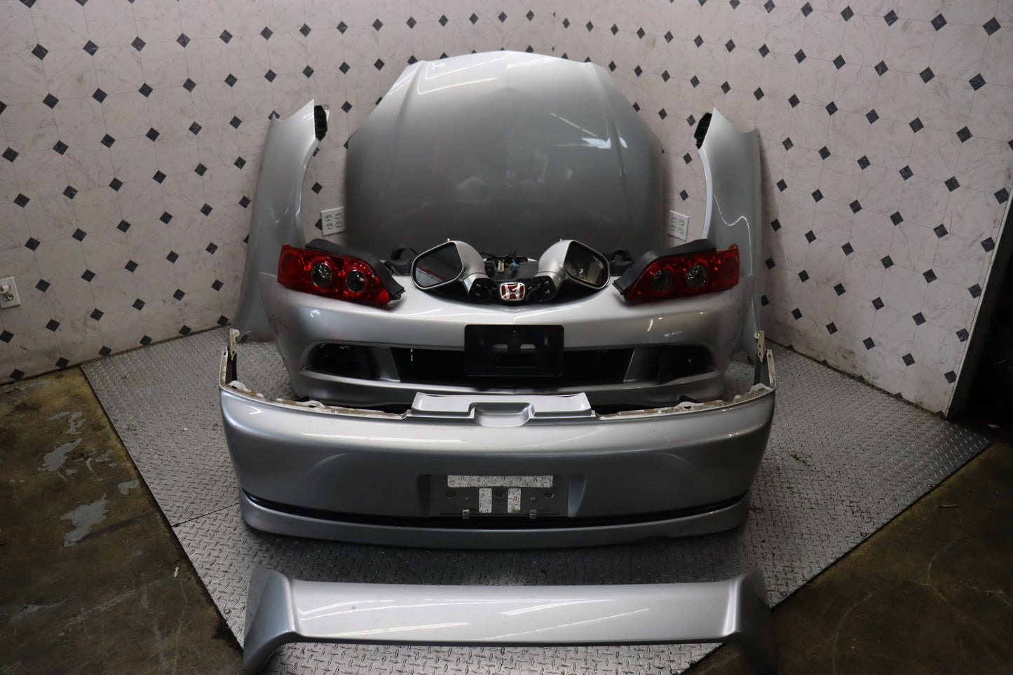 2002 2003 2004 2005 2006 Acura RSX DC5 Type R Front End Nose Cut Conversion Assembly JDM OEM