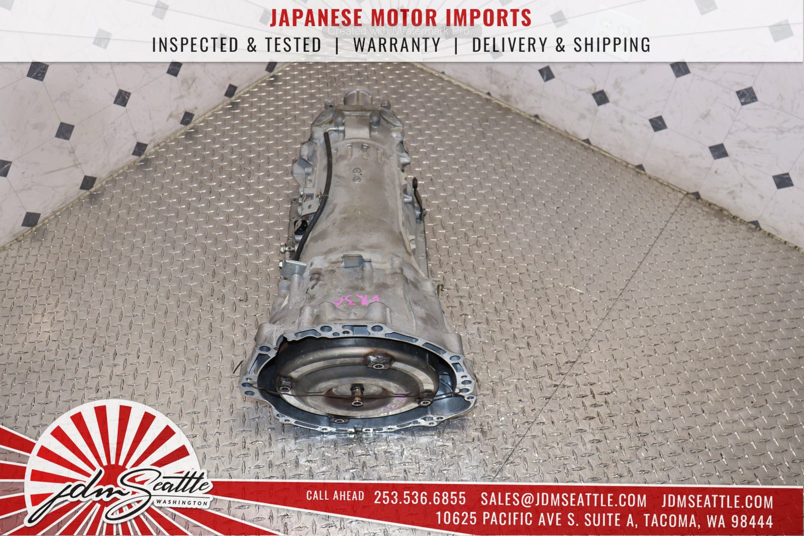 3.0T VR30 Twin-Turbo RWD Automatic Transmission for 2017-2021 Infiniti Q50 & Q60