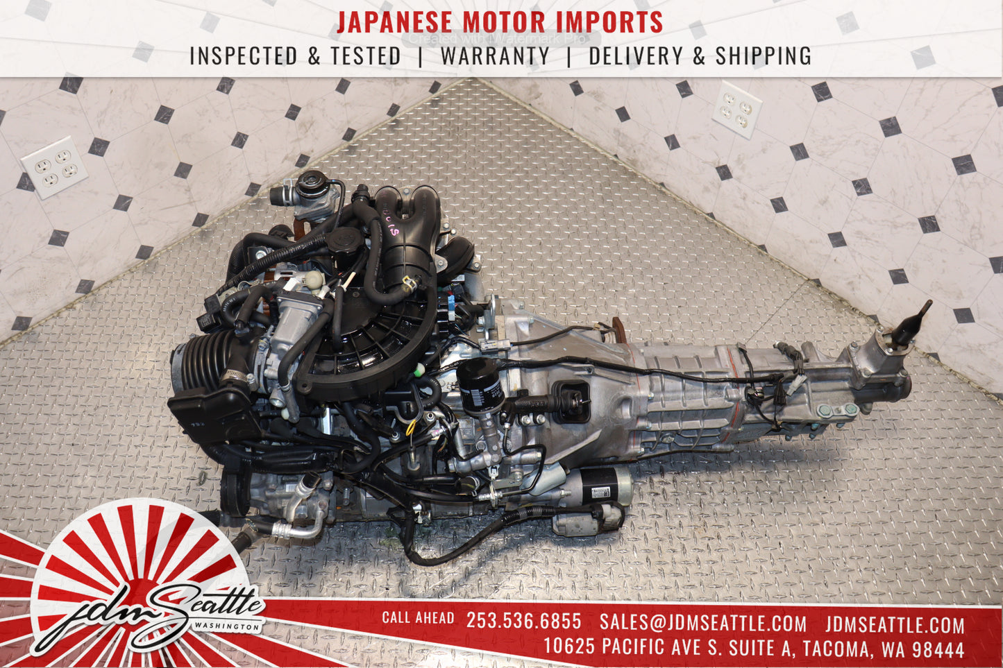 JDM 13B 04-08 MAZDA RX8 ROTARY ENGINE WITH MANUAL TRANSMISSION