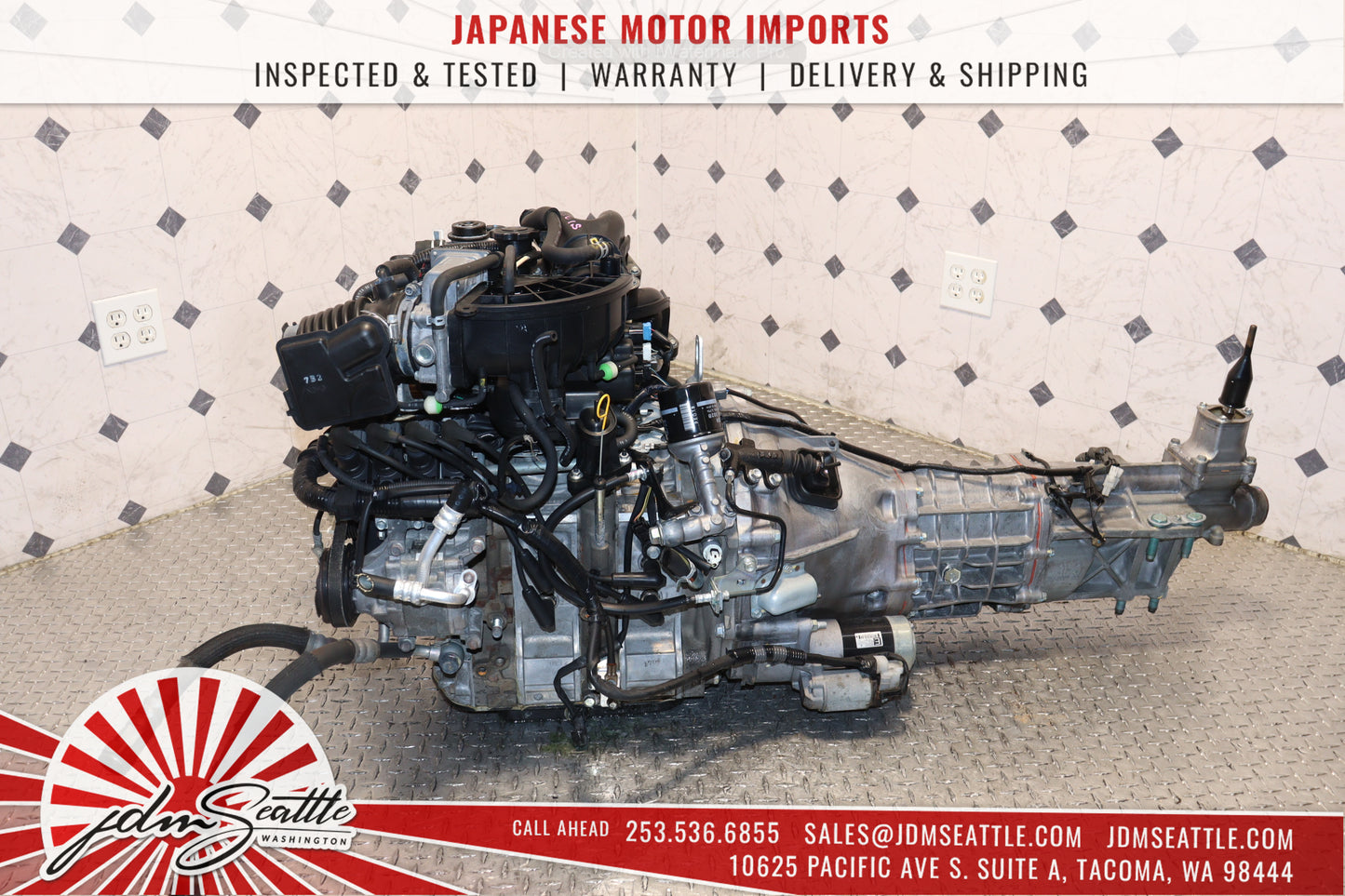 JDM 13B 04-08 MAZDA RX8 ROTARY ENGINE WITH MANUAL TRANSMISSION