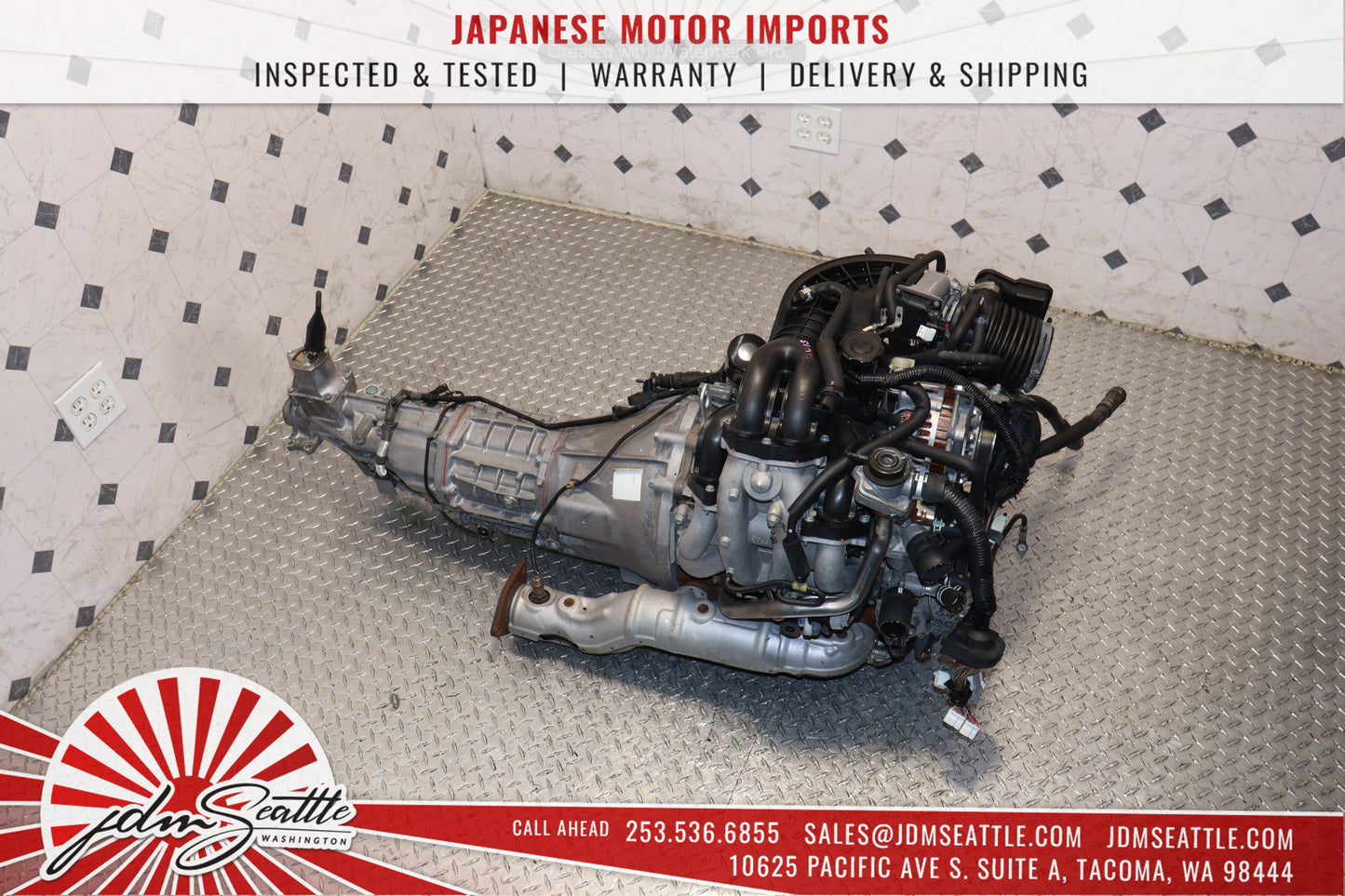 JDM 13B 04-08 MAZDA RX8 ROTARY ENGINE WITH MANUAL TRANSMISSION