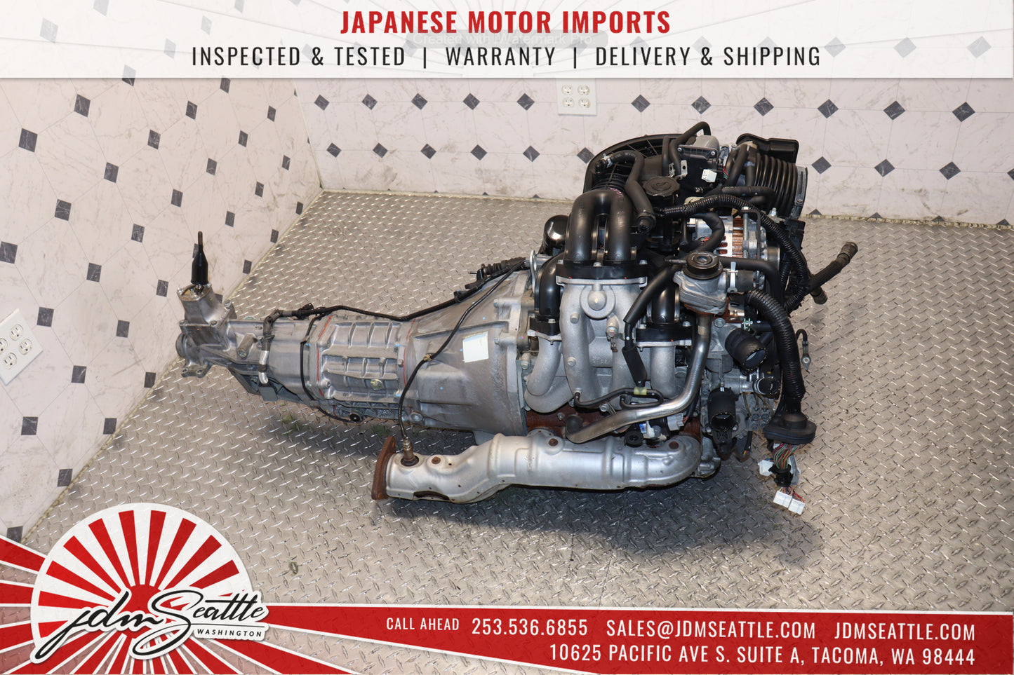 JDM 13B 04-08 MAZDA RX8 ROTARY ENGINE WITH MANUAL TRANSMISSION