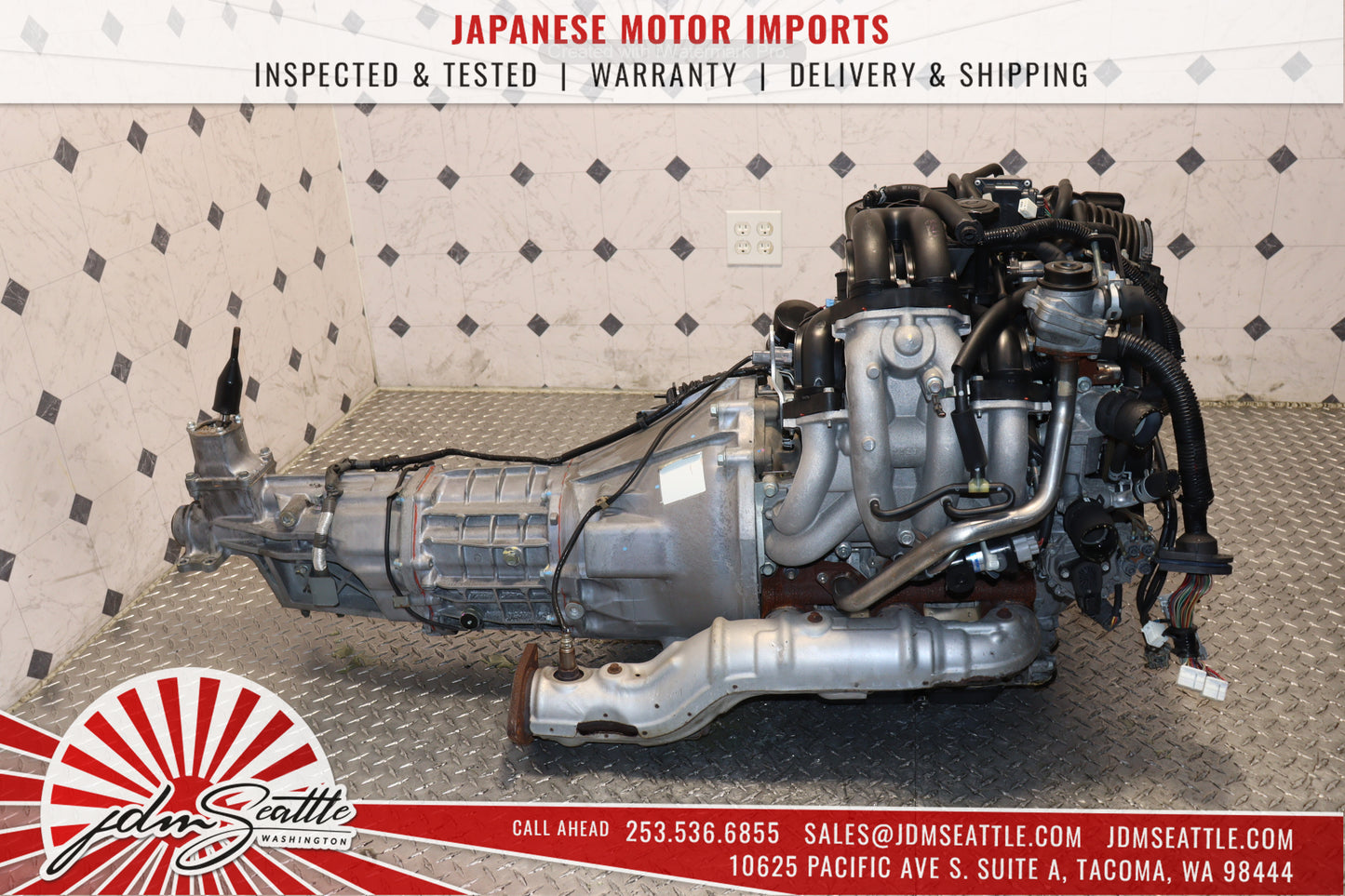 JDM 13B 04-08 MAZDA RX8 ROTARY ENGINE WITH MANUAL TRANSMISSION