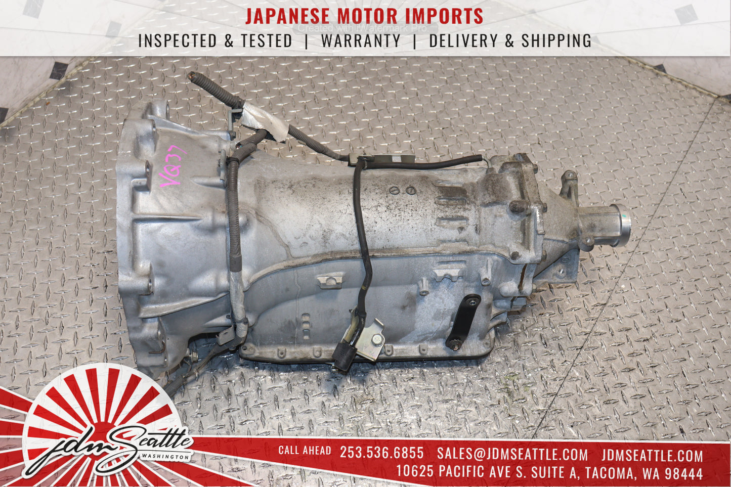 JDM VQ37 RWD 7SPD AUTOMATIC TRANSMISSION 08-2013 INFINITI G37 09-19 NISSAN 370Z