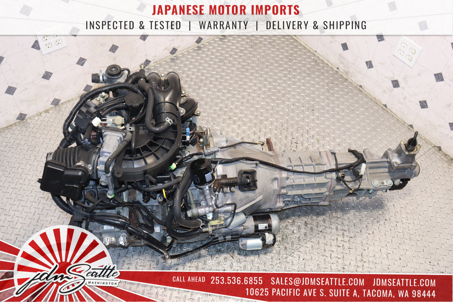 JDM 13B 04-08 MAZDA RX8 ROTARY ENGINE WITH AUTOMATIC TRANSMISSION