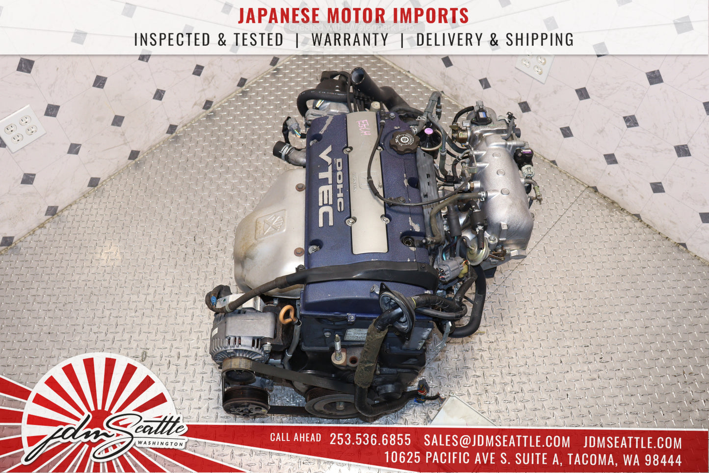 JDM H23A BLUE TOP DOHC VTEC ENGINE 98-02 HONDA ACCORD SIR 97-01 HONDA PRELUDE 2.3L