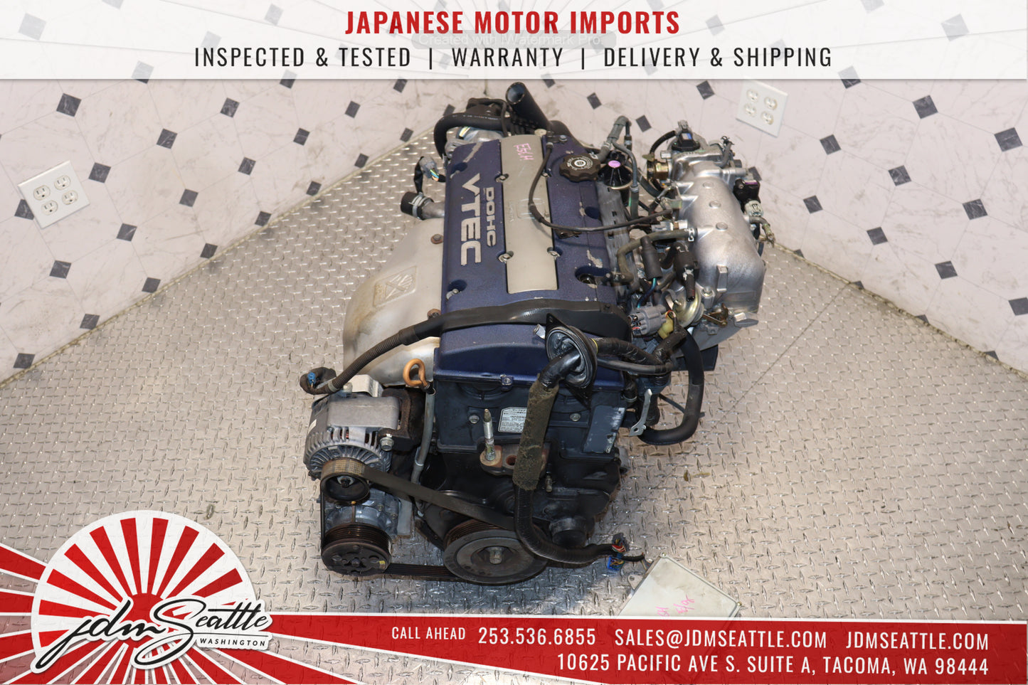 JDM H23A BLUE TOP DOHC VTEC ENGINE 98-02 HONDA ACCORD SIR 97-01 HONDA PRELUDE 2.3L