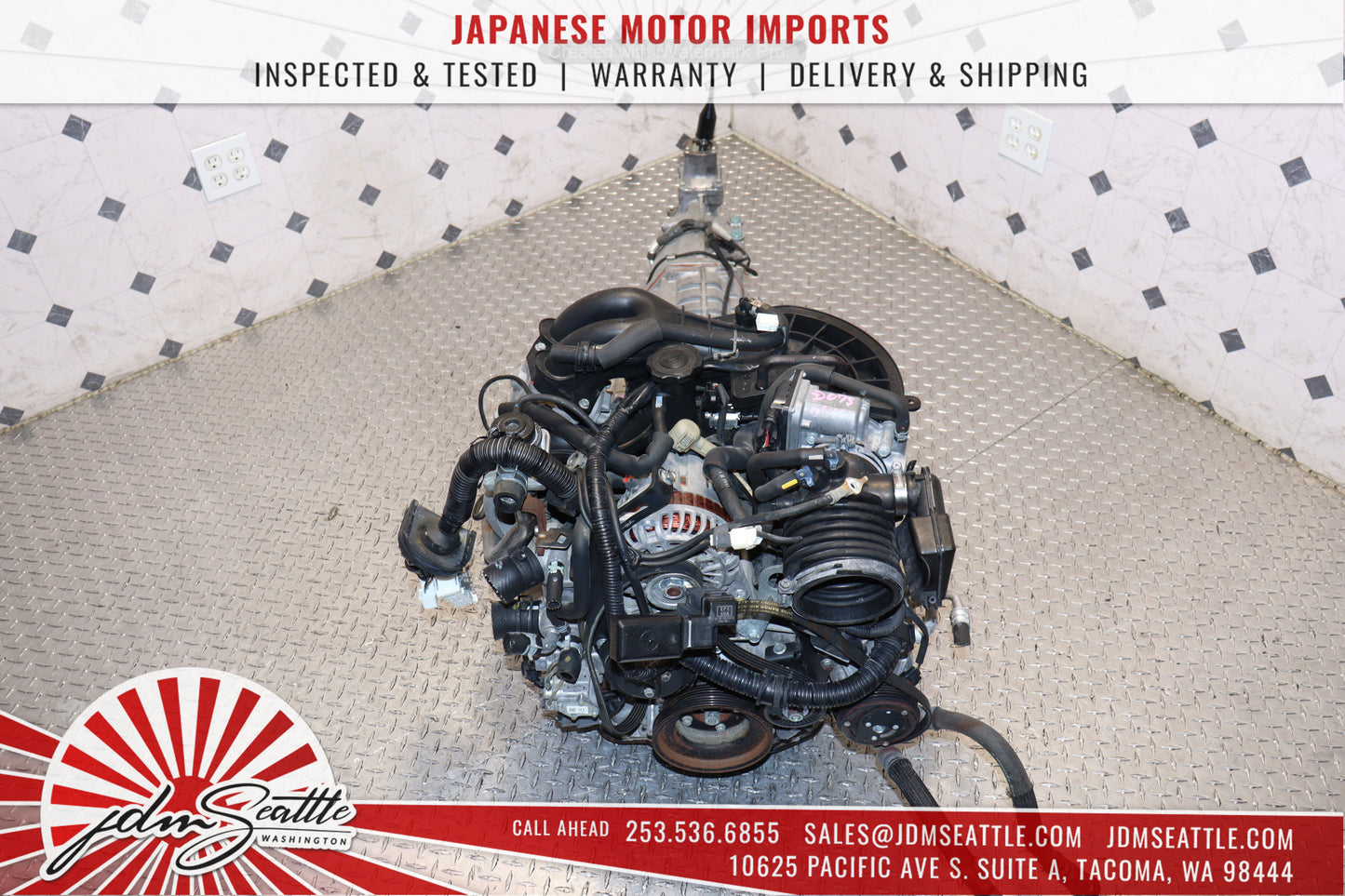 JDM 13B 04-08 MAZDA RX8 ROTARY ENGINE WITH MANUAL TRANSMISSION