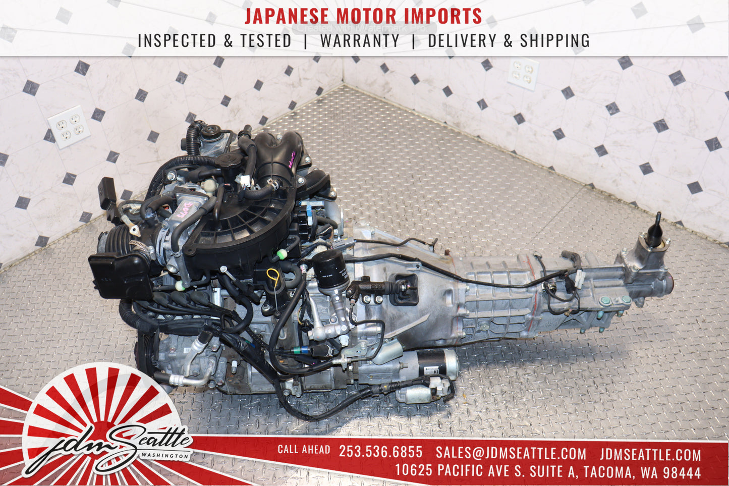 JDM 13B 04-08 MAZDA RX8 ROTARY ENGINE WITH MANUAL TRANSMISSION