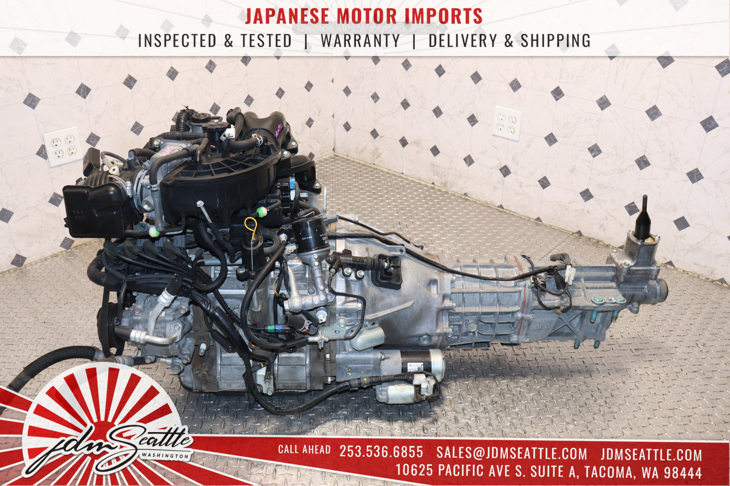 JDM 13B 04-08 MAZDA RX8 ROTARY ENGINE WITH MANUAL TRANSMISSION