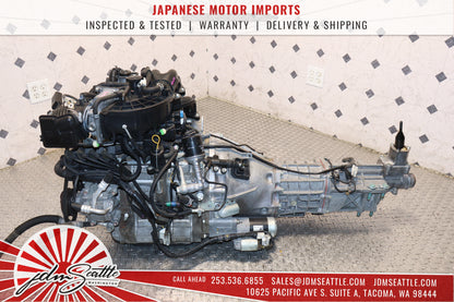 JDM 13B 04-08 MAZDA RX8 ROTARY ENGINE WITH MANUAL TRANSMISSION