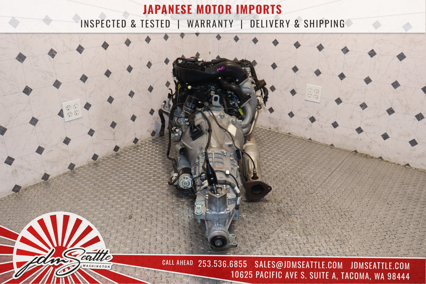 JDM 13B 04-08 MAZDA RX8 ROTARY ENGINE WITH MANUAL TRANSMISSION