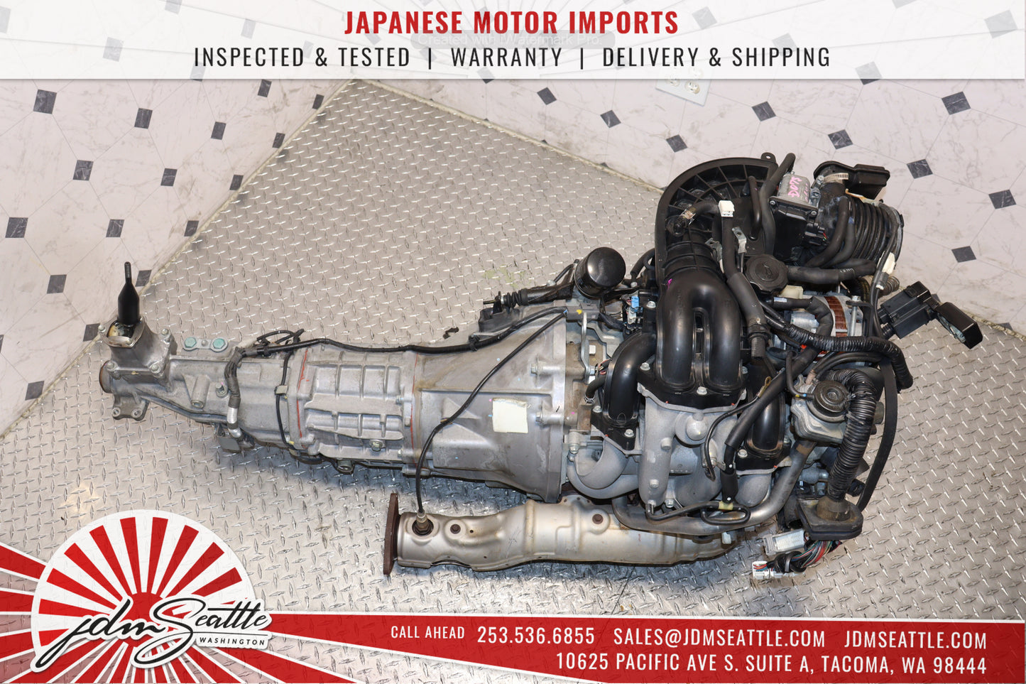 JDM 13B 04-08 MAZDA RX8 ROTARY ENGINE WITH MANUAL TRANSMISSION