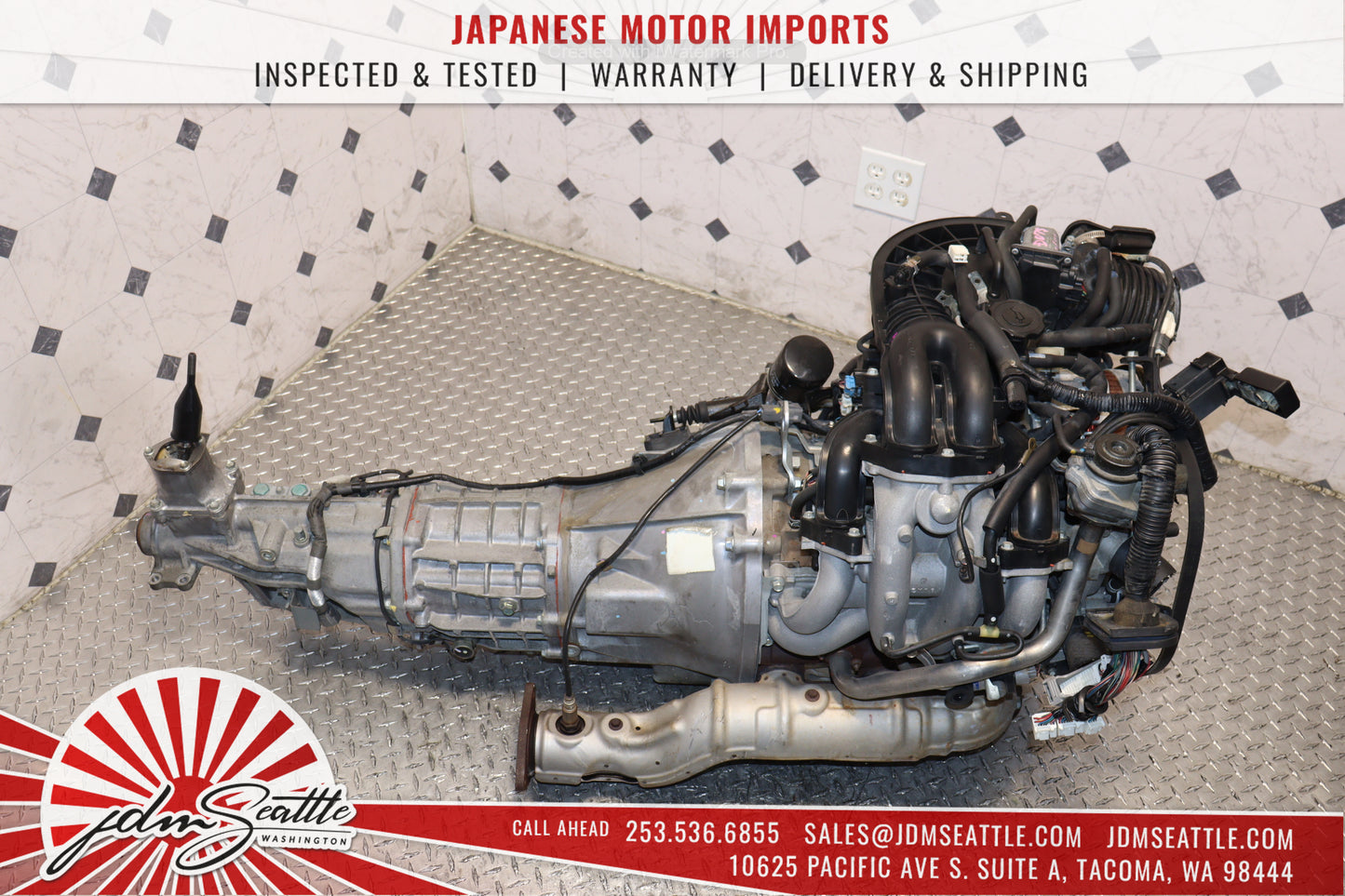 JDM 13B 04-08 MAZDA RX8 ROTARY ENGINE WITH MANUAL TRANSMISSION