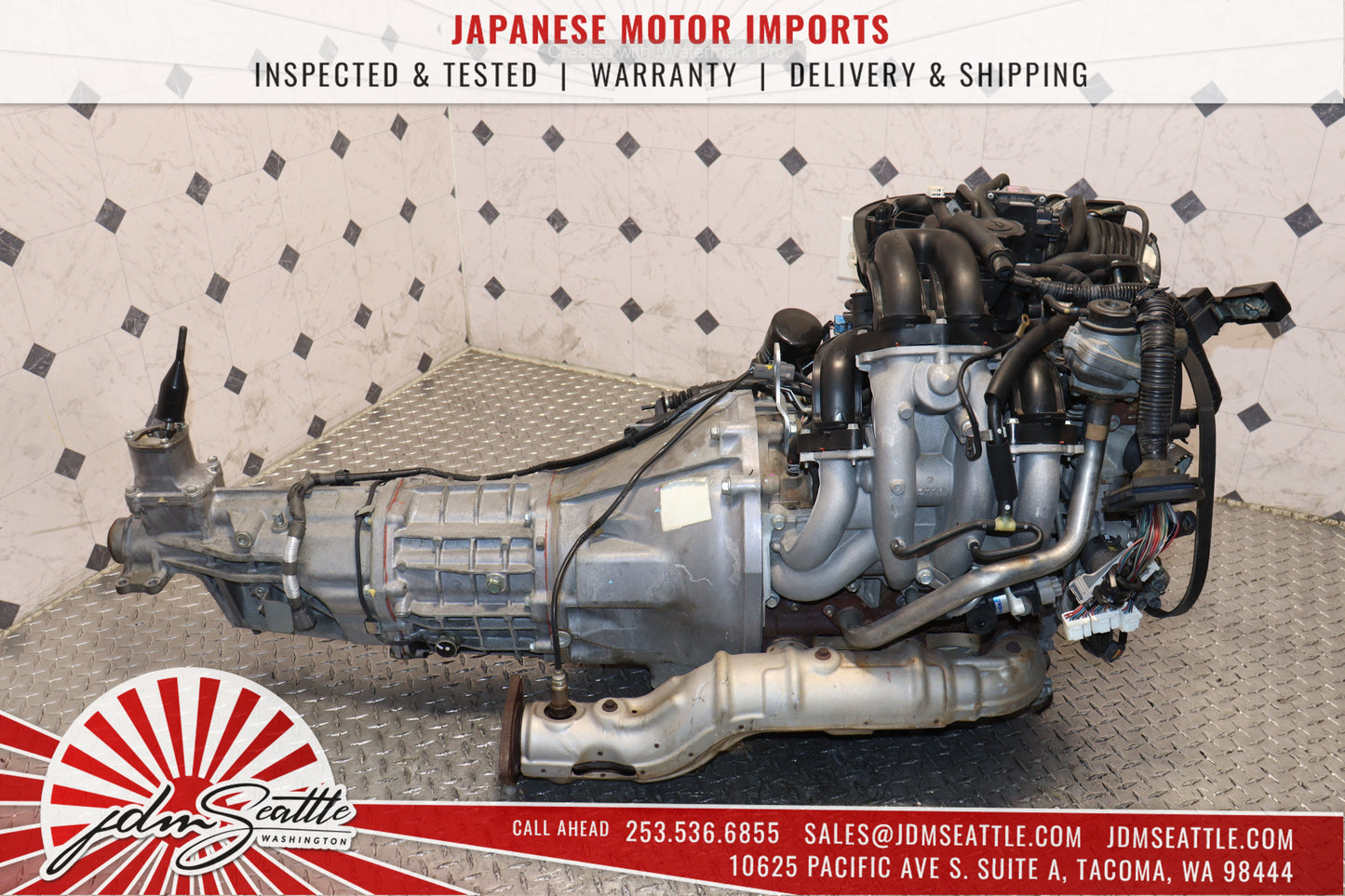 JDM 13B 04-08 MAZDA RX8 ROTARY ENGINE WITH MANUAL TRANSMISSION