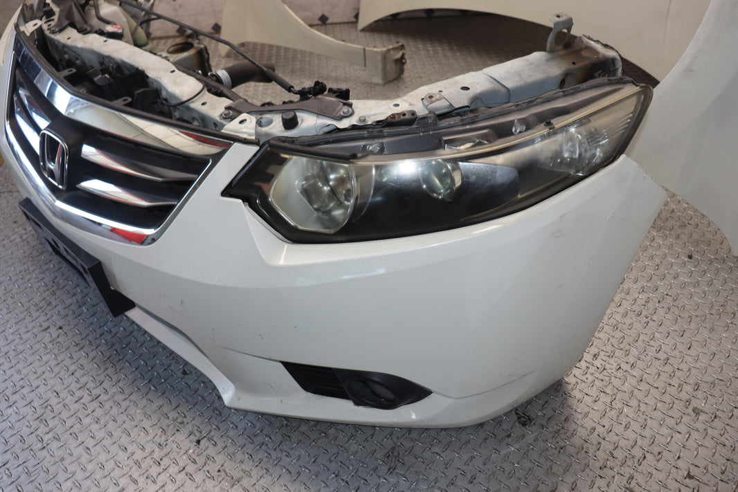 JDM 2009–2014 Acura TSX CU2 Complete Front End Nose Cut Hood Bumper Headlights Fenders