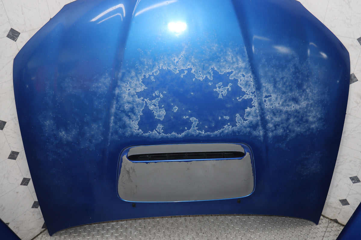 JDM 2006–2007 Subaru WRX STI Hawkeye Front-End Conversion – Blue WRX, HID Headlights, Aluminum Hood, Fenders & Bumper | JDM Seattle