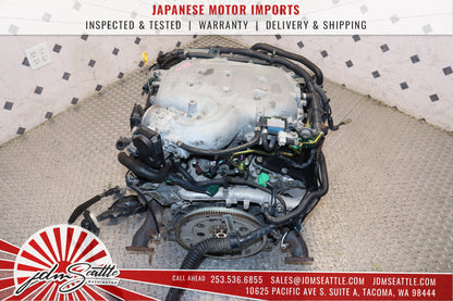 JDM VQ35DE ENGINE 03-05 NISSAN 350Z INFINITI G35 VQ35 3.5L NON-REVUP