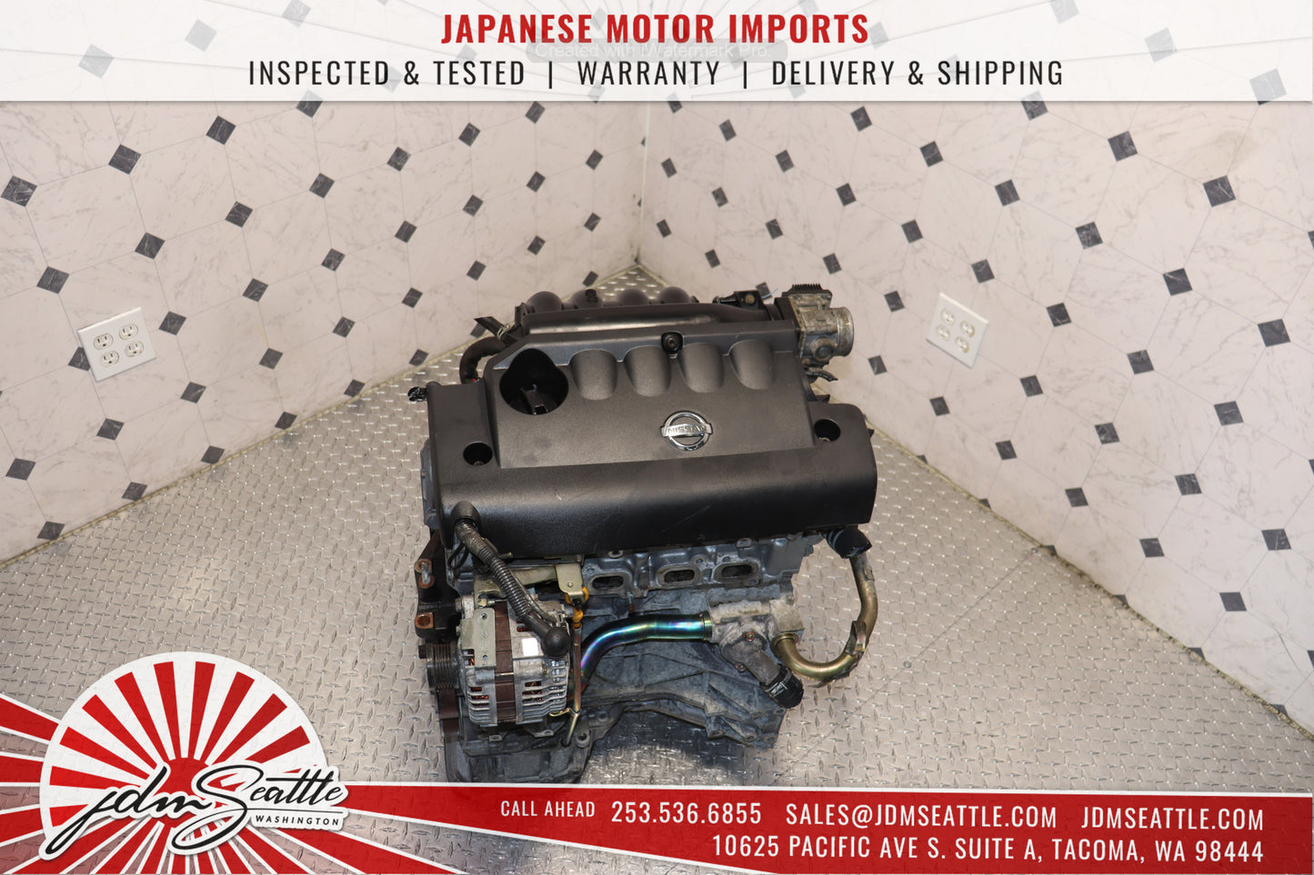 JDM QR25DE 2.5L DOHC ENGINE 2002-2006 NISSAN ALTIMA SENTRA SER QR25 MOTOR