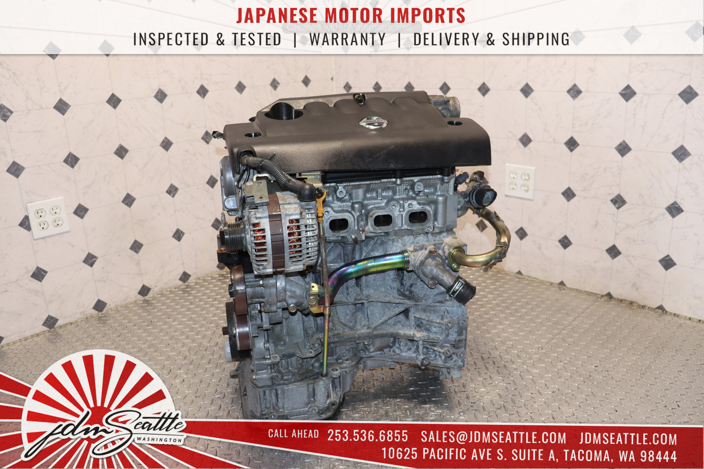 JDM QR25DE 2.5L DOHC ENGINE 2002-2006 NISSAN ALTIMA SENTRA SER QR25 MOTOR