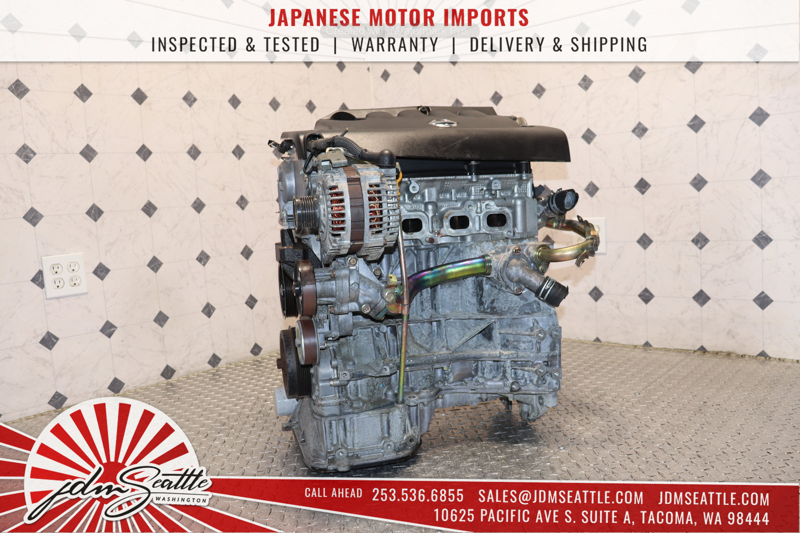 JDM QR25DE 2.5L DOHC ENGINE 2002-2006 NISSAN ALTIMA SENTRA SER QR25 MOTOR