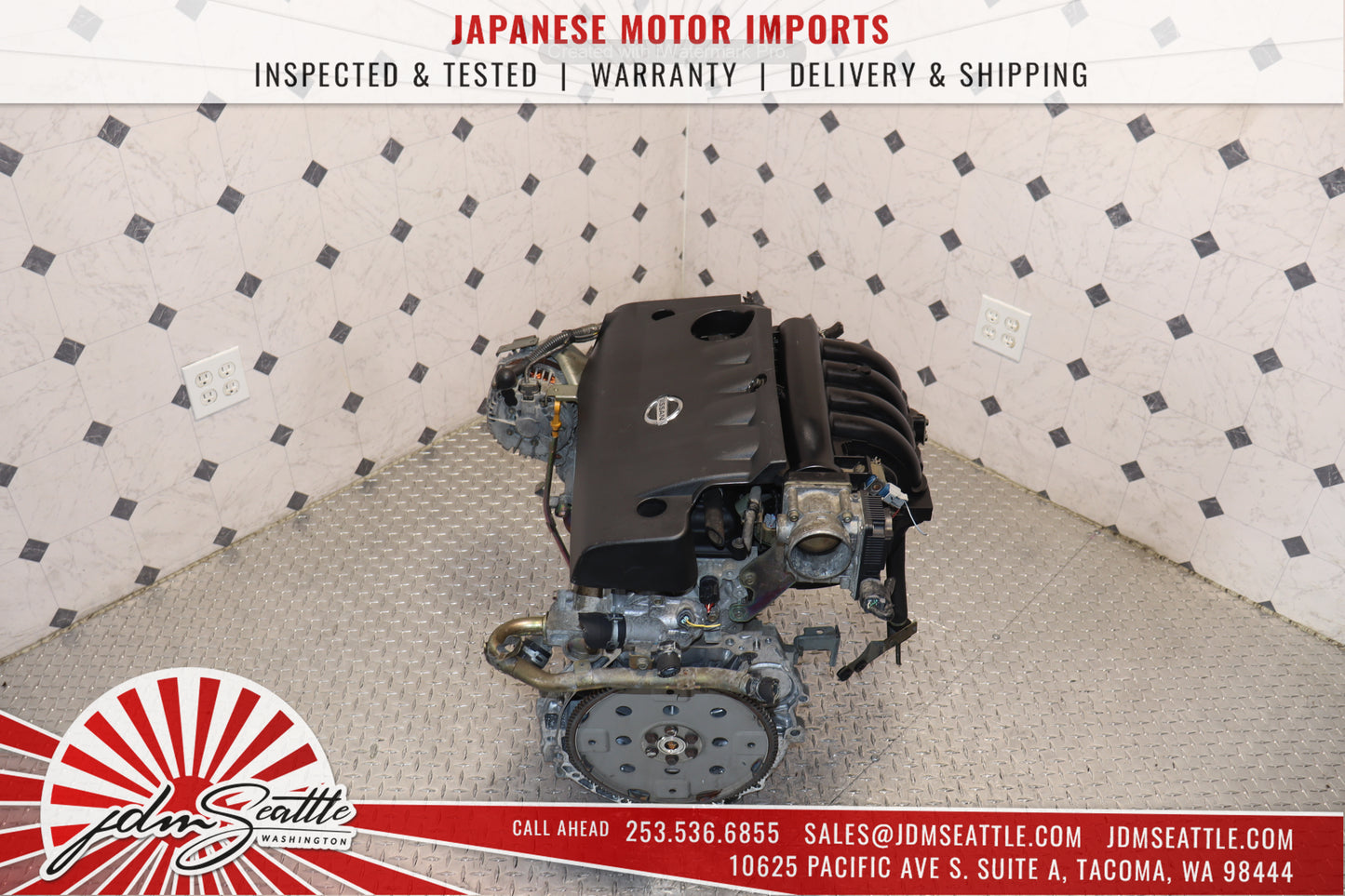 JDM QR25DE 2.5L DOHC ENGINE 2002-2006 NISSAN ALTIMA SENTRA SER QR25 MOTOR