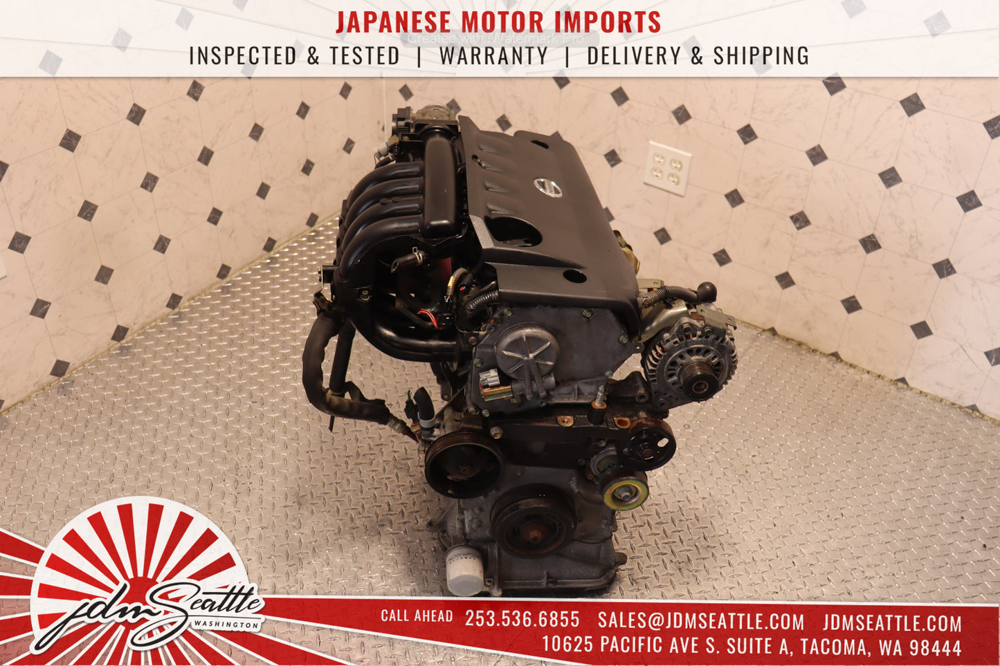 JDM QR25DE 2.5L DOHC ENGINE 2002-2006 NISSAN ALTIMA SENTRA SER QR25 MOTOR