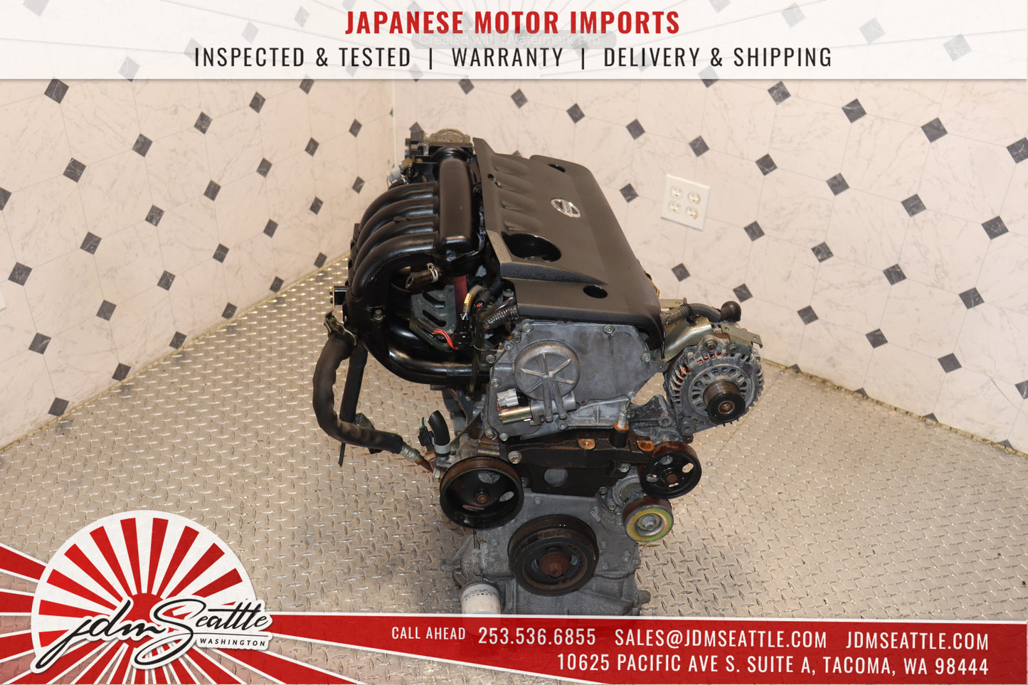 JDM QR25DE 2.5L DOHC ENGINE 2002-2006 NISSAN ALTIMA SENTRA SER QR25 MOTOR