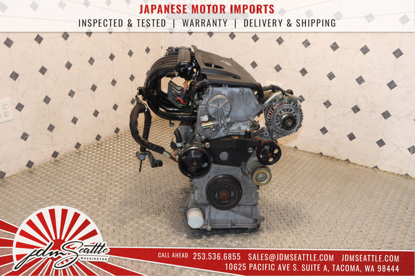 JDM QR25DE 2.5L DOHC ENGINE 2002-2006 NISSAN ALTIMA SENTRA SER QR25 MOTOR