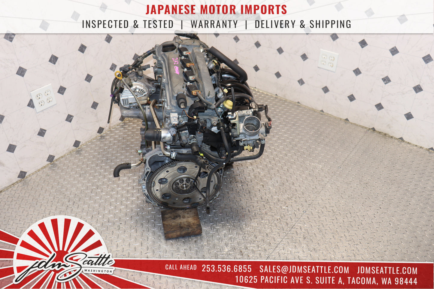 JDM 2AZ ENGINE 05-10 SCION TC 2.4L 2AZ-FE MOTOR