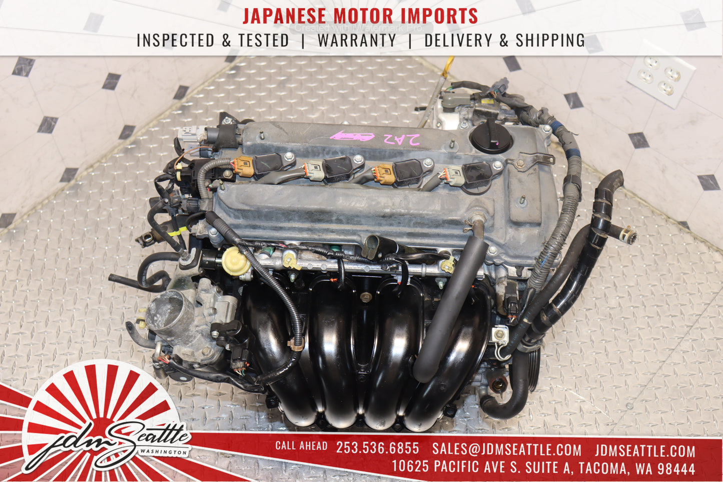 JDM 2AZ ENGINE 05-10 SCION TC 2.4L 2AZ-FE MOTOR