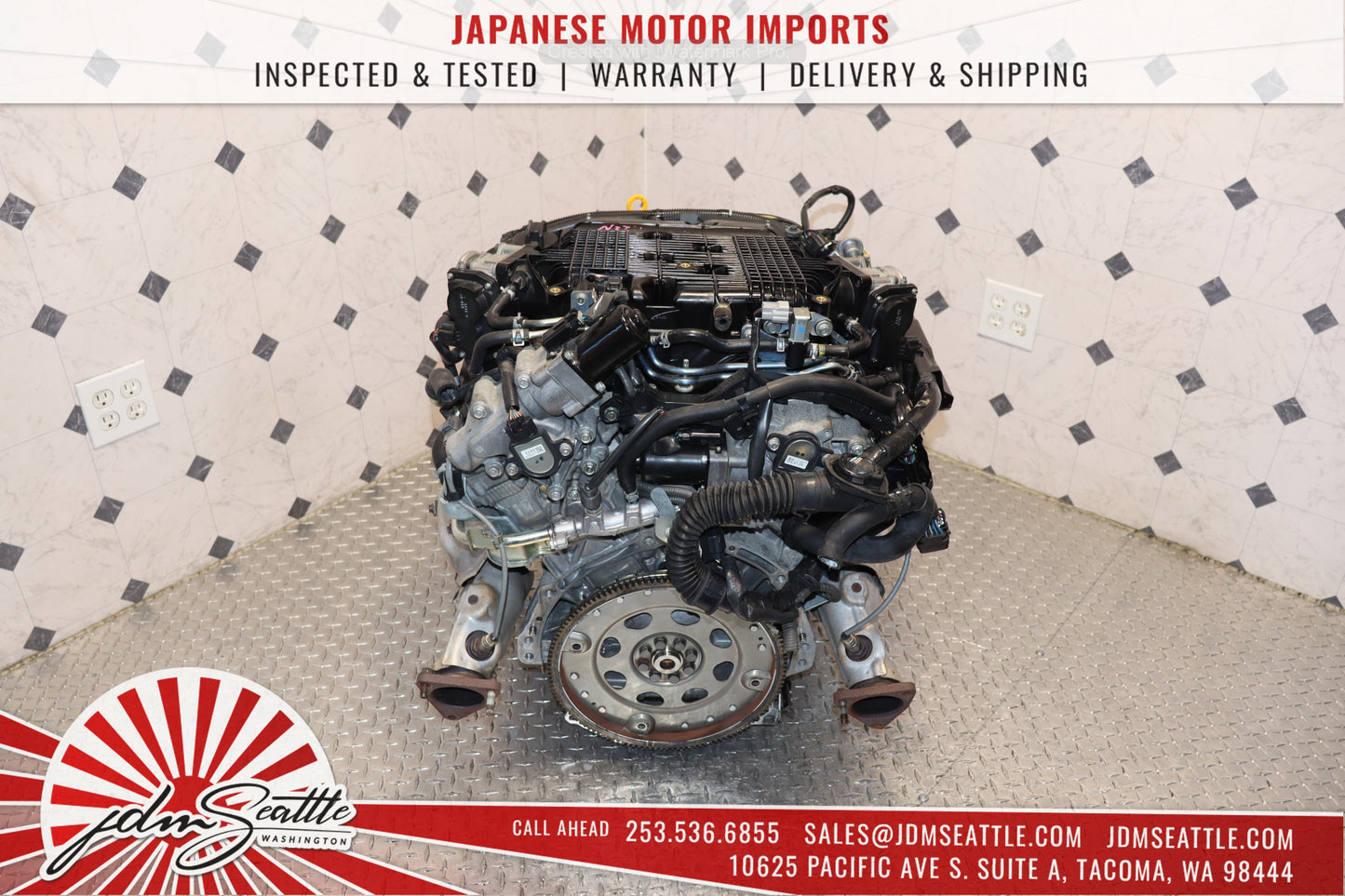 DM VQ37HR ENGINE 09-13 NISSAN 370Z, 09-17 INFINITI G37, 11-13 M37 VVEL VQ37 3.7L HIGH REV MOTOR