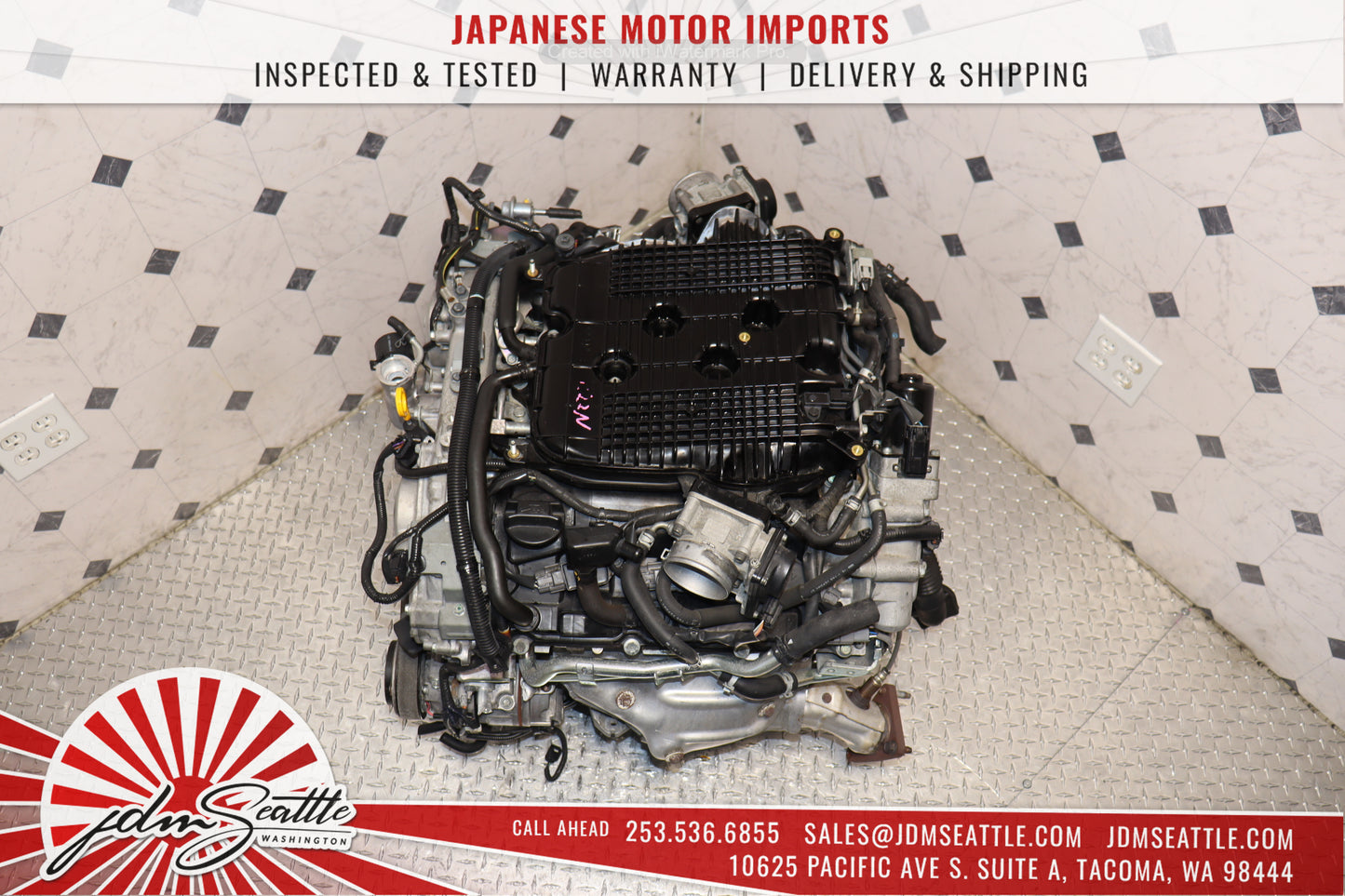 DM VQ37HR ENGINE 09-13 NISSAN 370Z, 09-17 INFINITI G37, 11-13 M37 VVEL VQ37 3.7L HIGH REV MOTOR