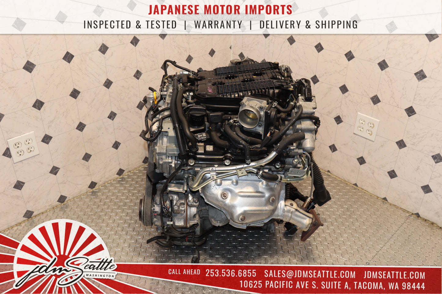 DM VQ37HR ENGINE 09-13 NISSAN 370Z, 09-17 INFINITI G37, 11-13 M37 VVEL VQ37 3.7L HIGH REV MOTOR