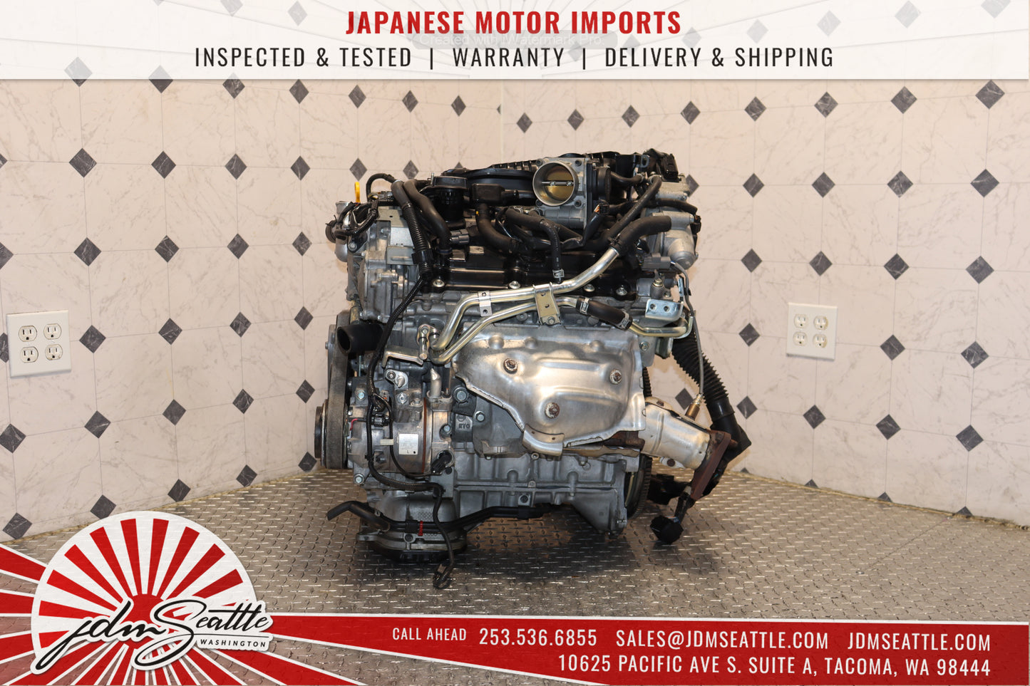 DM VQ37HR ENGINE 09-13 NISSAN 370Z, 09-17 INFINITI G37, 11-13 M37 VVEL VQ37 3.7L HIGH REV MOTOR