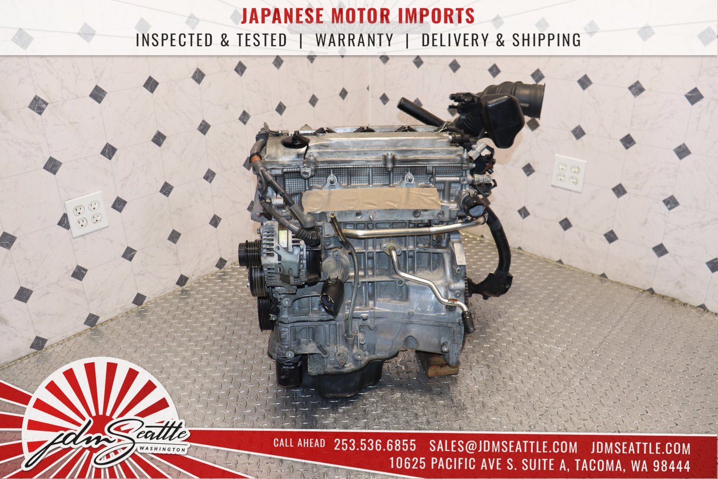 JDM 2AZ 2.4L ENGINE 08-12 SCION XB 2AZ-FE