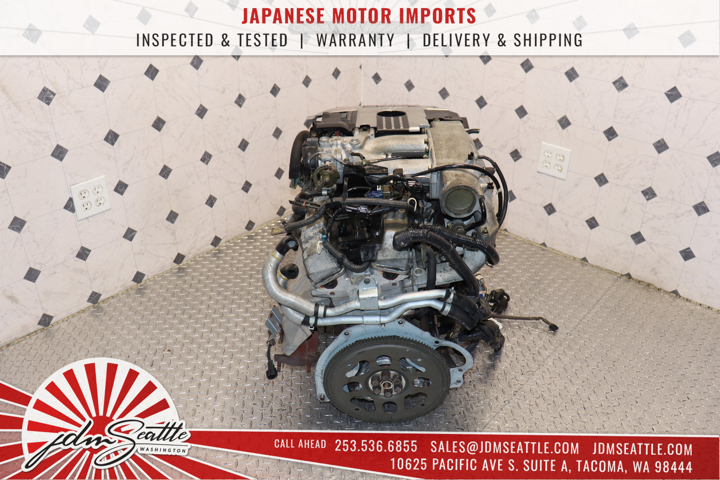 JDM R34 NISSAN SKYLINE RB25DE ENGINE 2.5L DOHC NEO 6 RWD N/A MOTOR