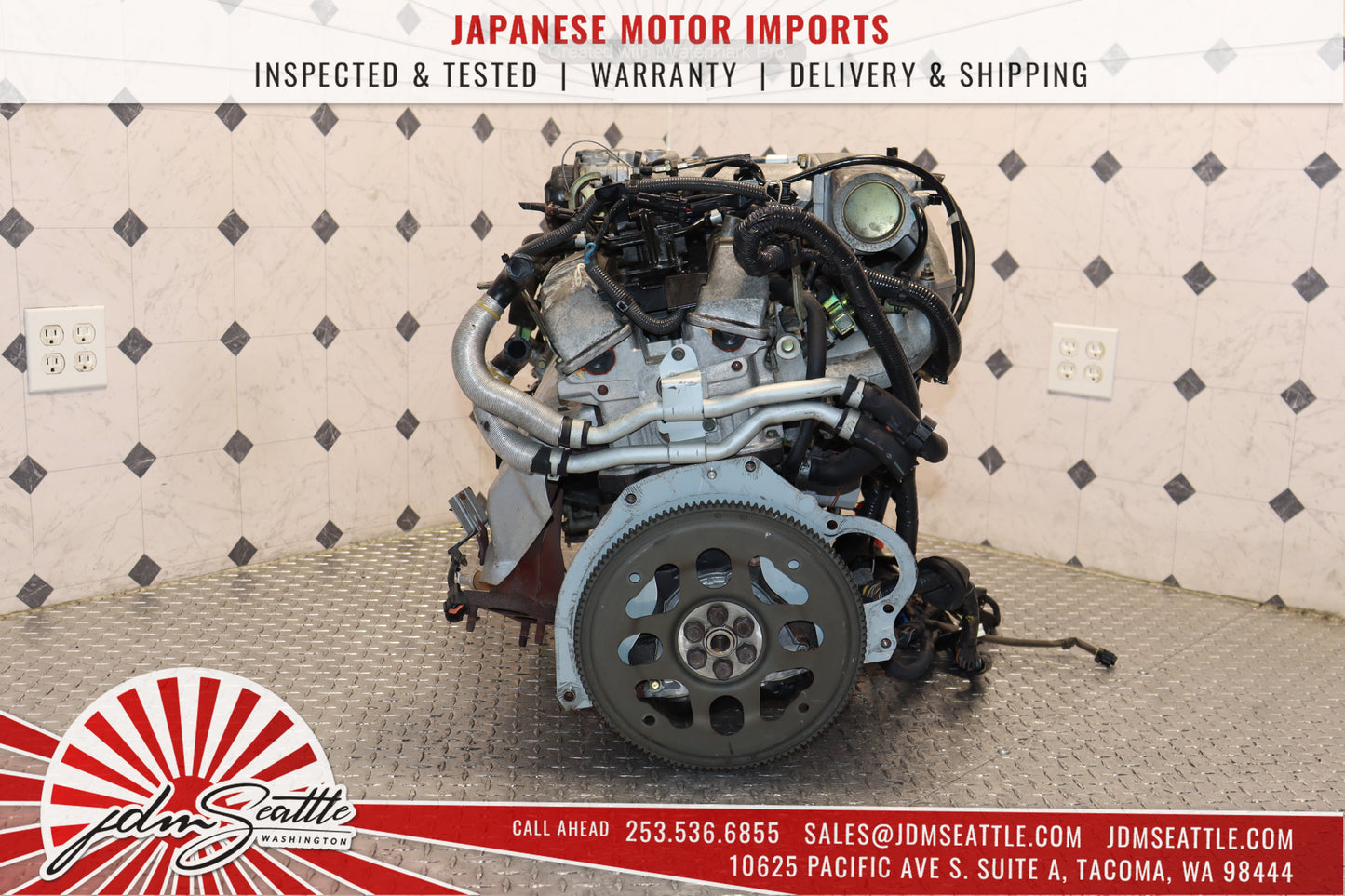 JDM R34 NISSAN SKYLINE RB25DE ENGINE 2.5L DOHC NEO 6 RWD N/A MOTOR