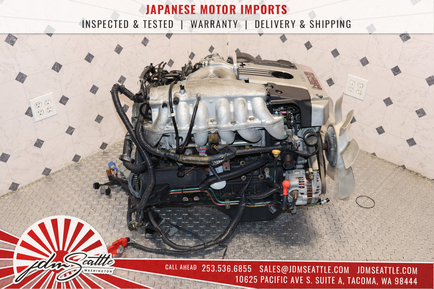 JDM R34 NISSAN SKYLINE RB25DE ENGINE 2.5L DOHC NEO 6 RWD N/A MOTOR