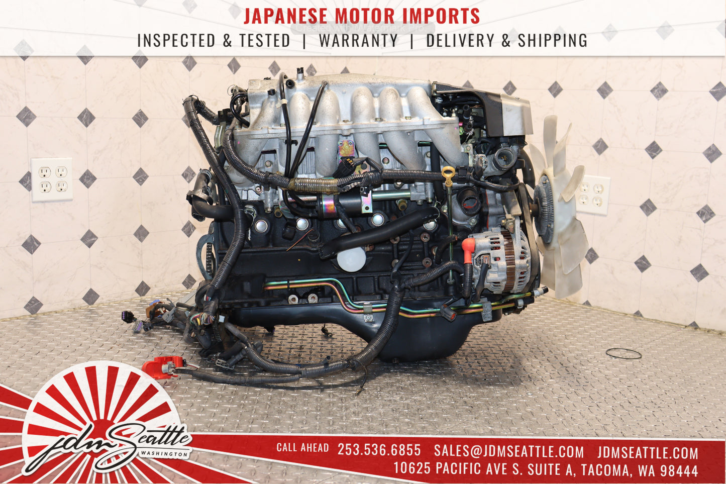 JDM R34 NISSAN SKYLINE RB25DE ENGINE 2.5L DOHC NEO 6 RWD N/A MOTOR