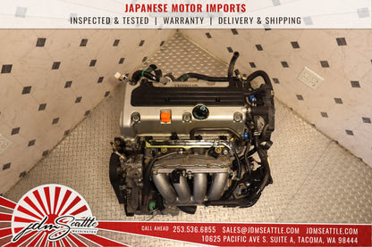 JDM K24A RBB HIGH COMP 2.4L MOTOR 3-LOBE HONDA 04-08 ACURA TSX ENGINE