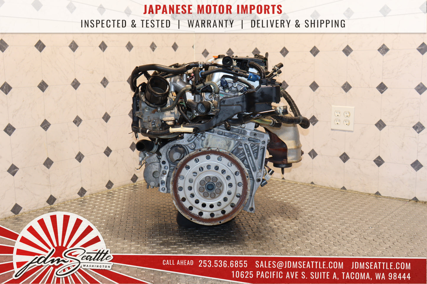 JDM K24A RBB HIGH COMP 2.4L MOTOR 3-LOBE HONDA 04-08 ACURA TSX ENGINE