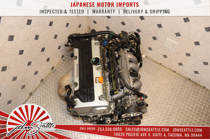 JDM K24A RBB HIGH COMP 2.4L MOTOR 3-LOBE HONDA 04-08 ACURA TSX ENGINE