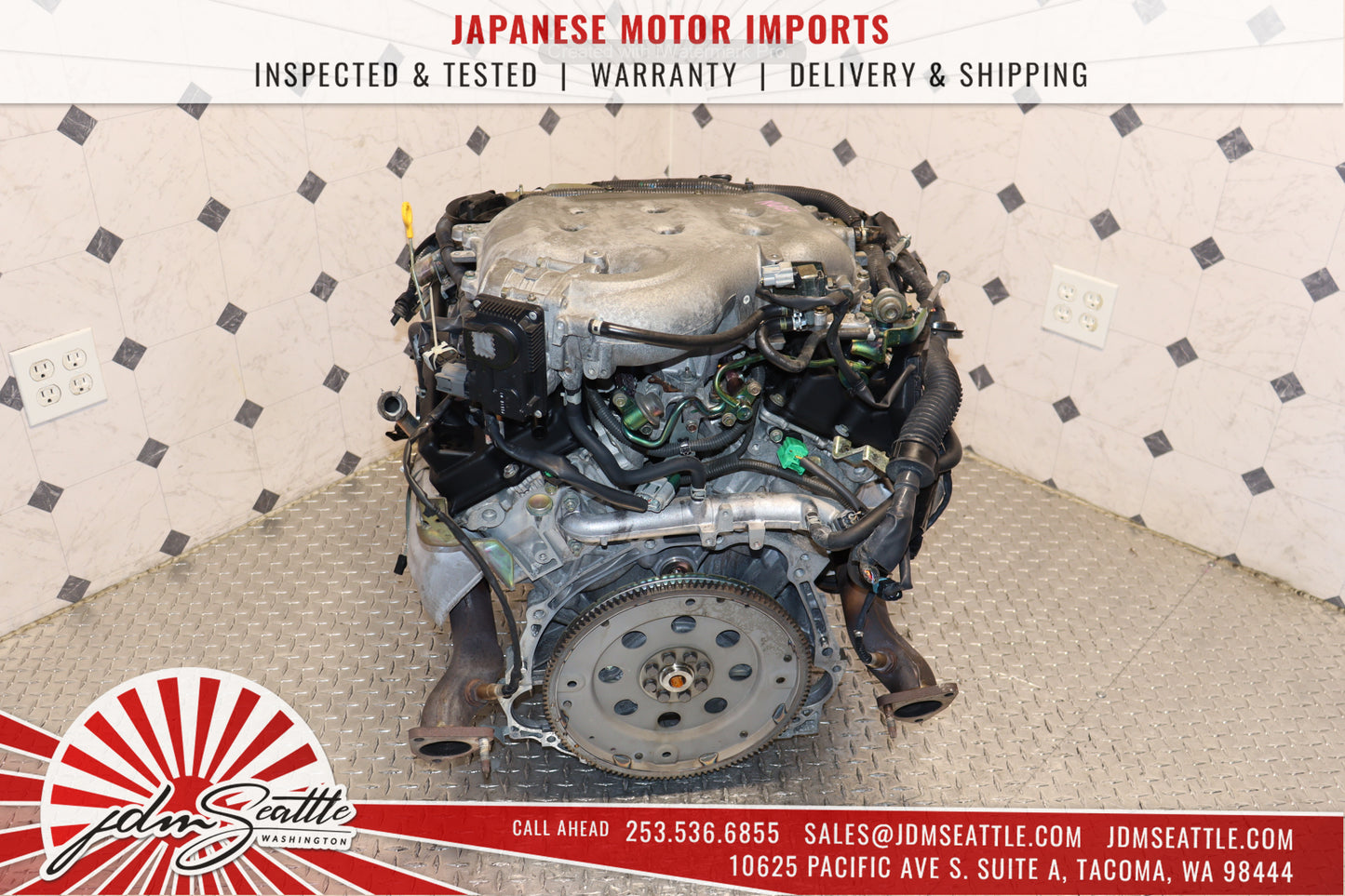 JDM VQ35DE ENGINE 03-05 NISSAN 350Z INFINITI G35 VQ35 3.5L NON-REVUP