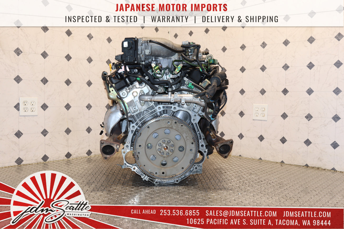 JDM VQ35DE ENGINE 03-05 NISSAN 350Z INFINITI G35 VQ35 3.5L NON-REVUP