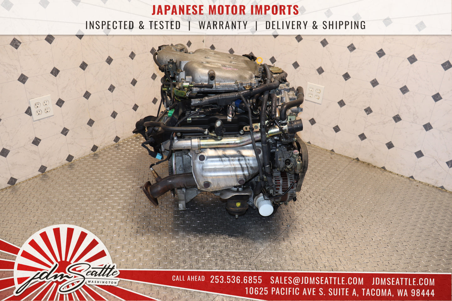 JDM VQ35DE ENGINE 03-05 NISSAN 350Z INFINITI G35 VQ35 3.5L NON-REVUP