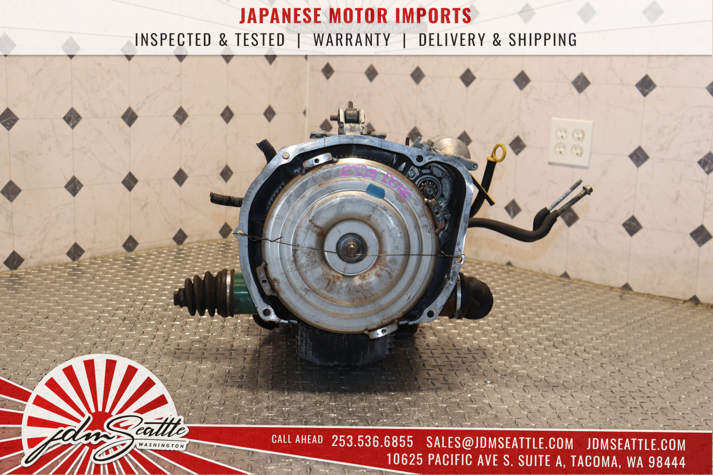 JDM SUBARU JDM EJ25 NON-CVT 98-99 SUBARU LEGACY OUTBACK 2.5L NON-TURBO AUTOMATIC TRANSMISSION