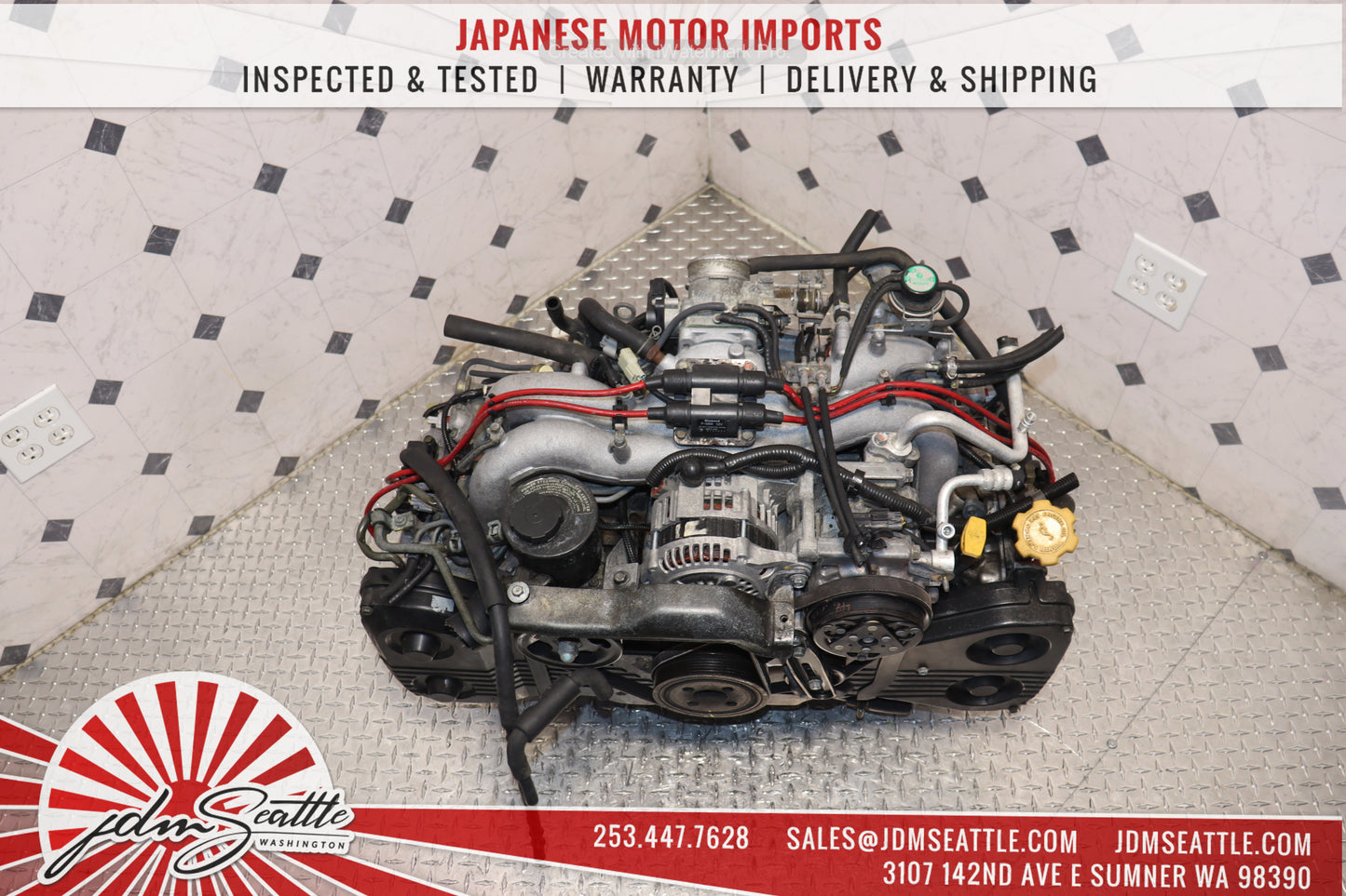 JDM 1998-1999 SUBARU LEGACY OUTBACK FORESTER EJ25 2.5L DOHC ENGINE JDM EJ25