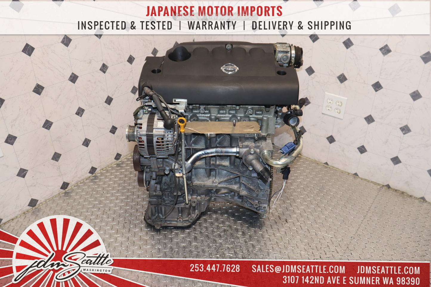 JDM QR25DE 2.5L DOHC ENGINE 2002-2006 NISSAN ALTIMA SENTRA SER QR25 MOTOR