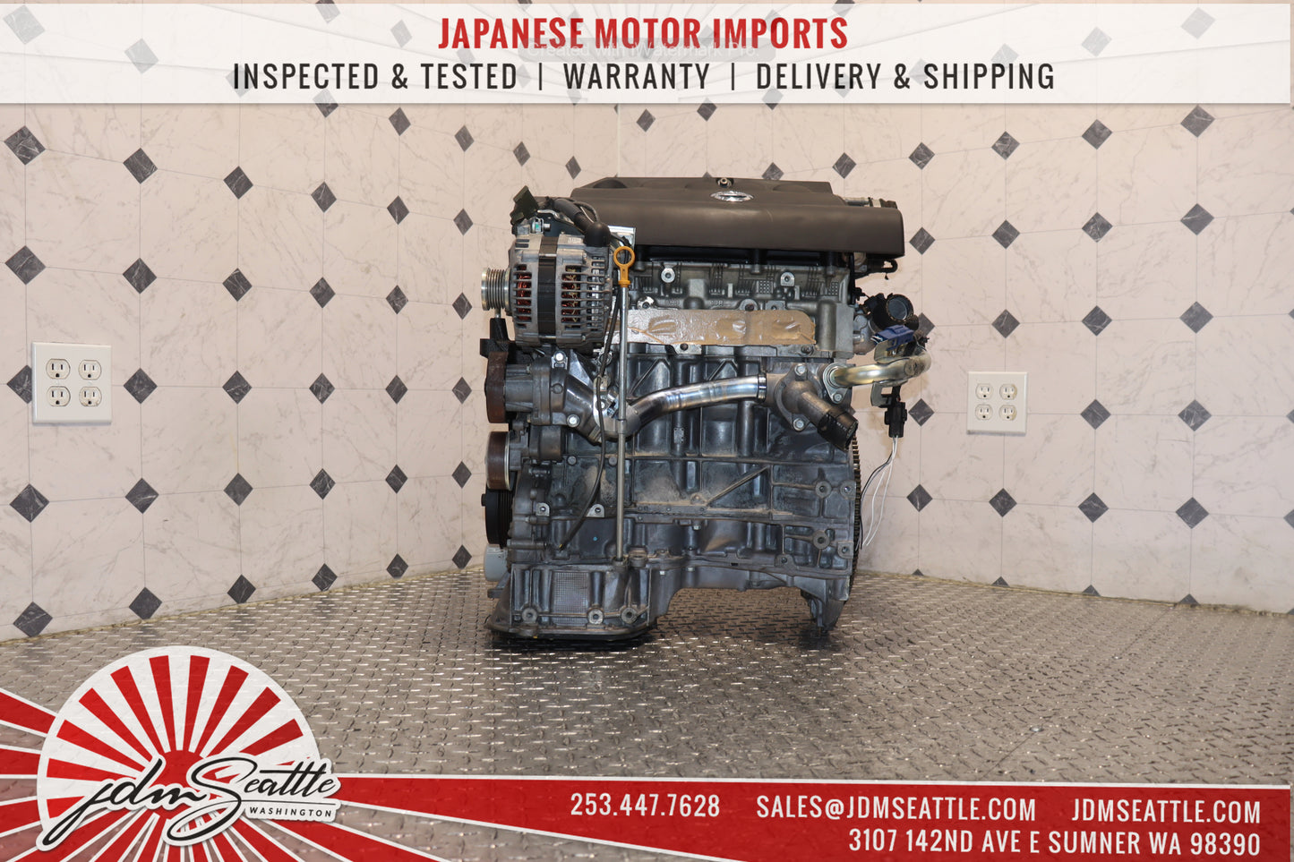 JDM QR25DE 2.5L DOHC ENGINE 2002-2006 NISSAN ALTIMA SENTRA SER QR25 MOTOR